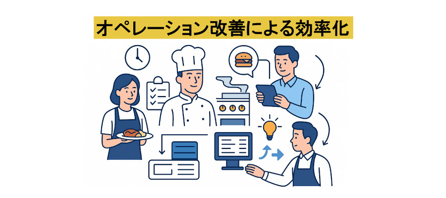 オペレーション改善による効率化